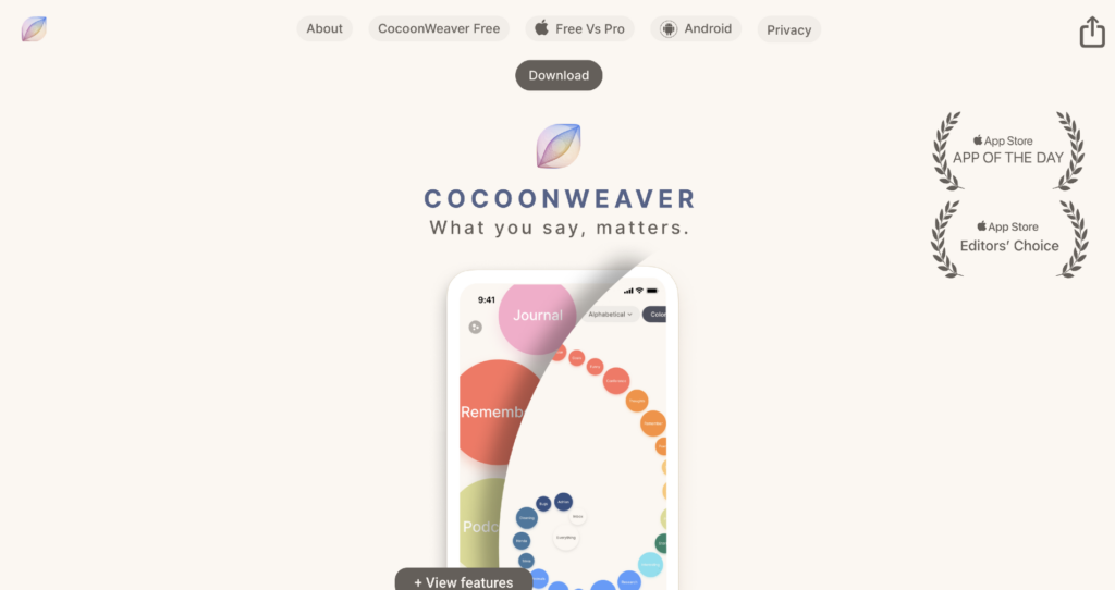 Cocoon Weaver