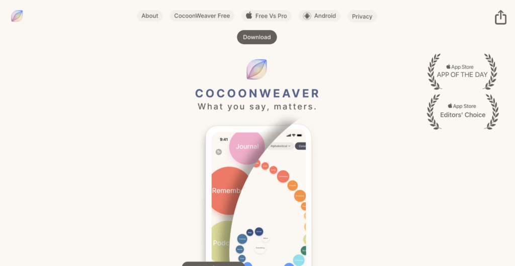 Cocoon Weaver